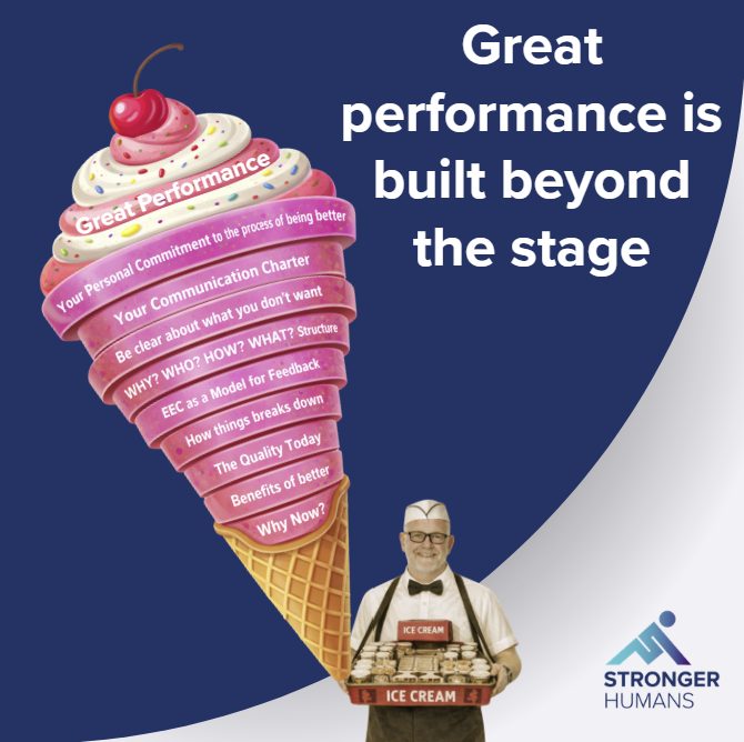 Great performance is built beyond the stage…