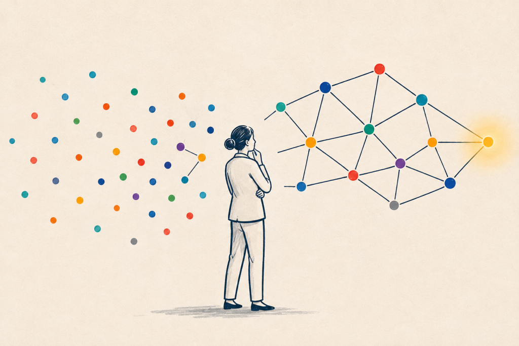 ‘Collecting the dots before connecting the dots’